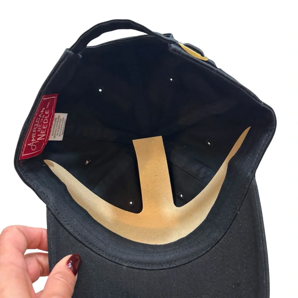 Brand new with Tags Men’s American Needle Brand Black‎ Baseball Cap One Size